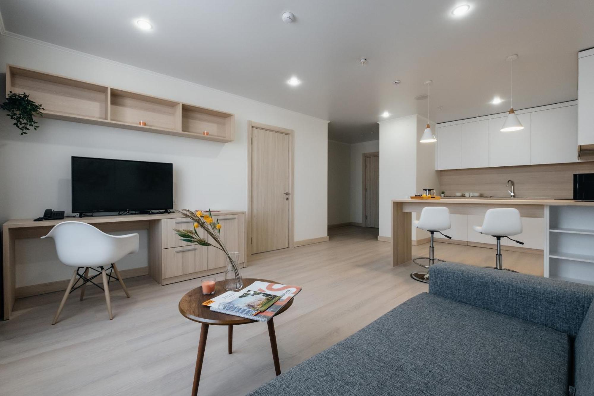 Ye'S Астана Aparthotel Bagian luar foto